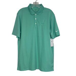 Nike Golf Polo Shirt Mens Medium Green Size Medium Irwin New